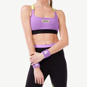 Love & Sports Women’s Logo Patch Sports Bra